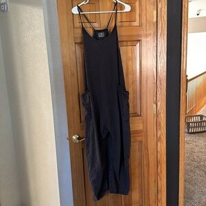 Black Hot Shot Onesie from Free People